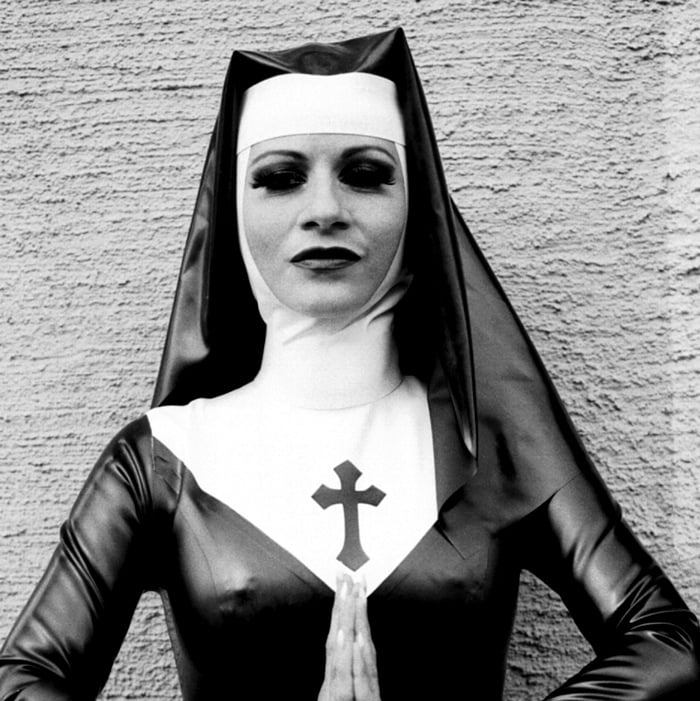 Latex Clothing - Nuns Head Dress - DeMasK