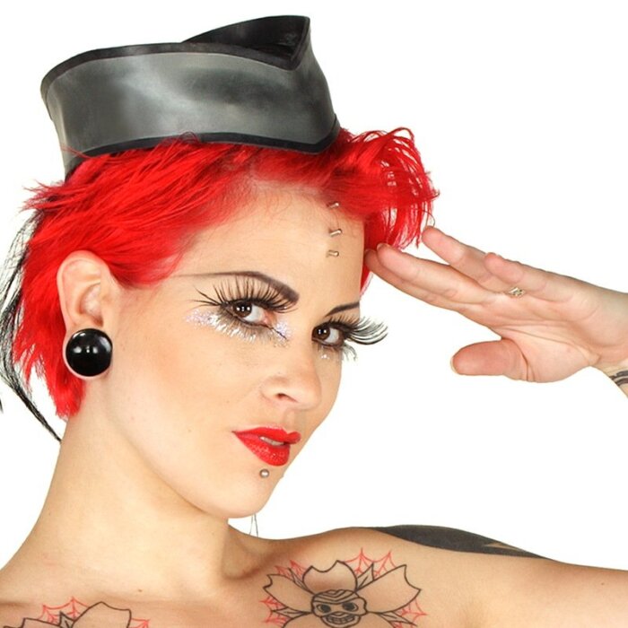 Latex Clothing - Forage Cap - DeMasK