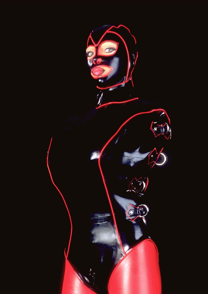 Latex Clothing - Deluxe Cover-All Leotard With Hood - DeMasK