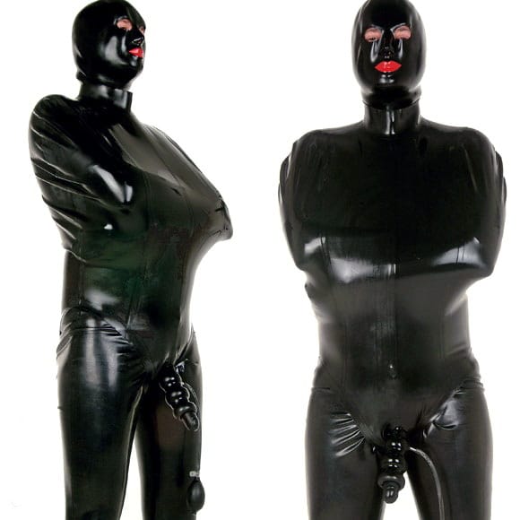 Latex Clothing - Plain Cover-All Leotard - DeMasK