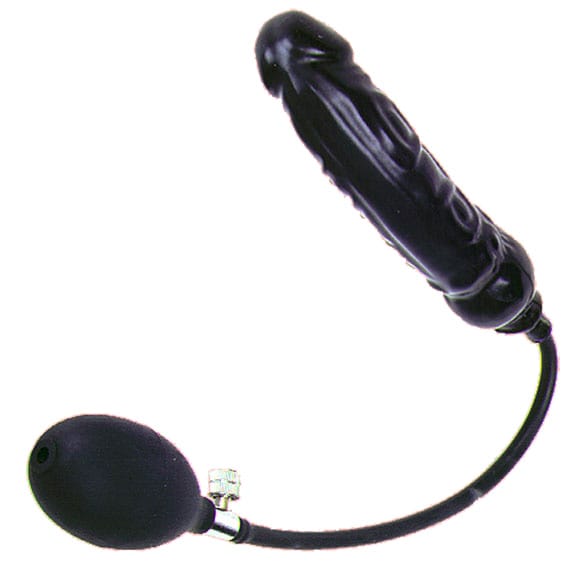 Inflatable Semi-Solid Dildo