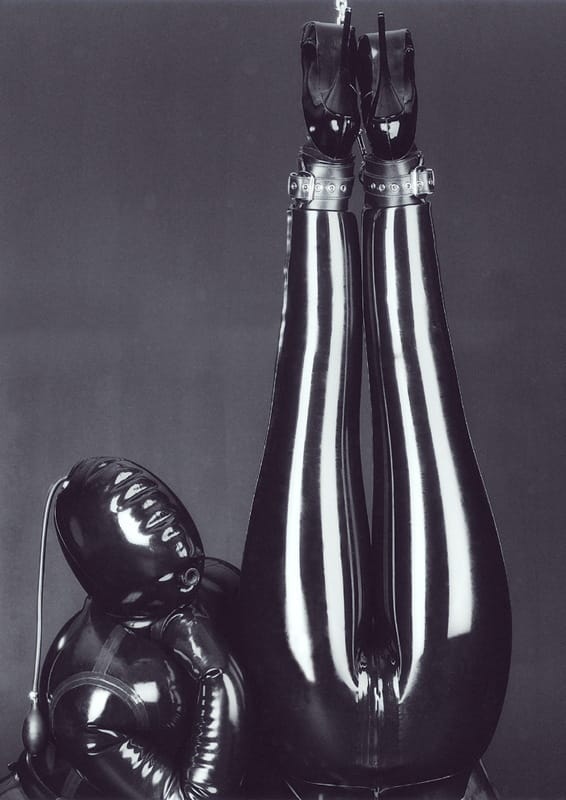 Latex Clothing - Inflatable Leggings - DeMasK